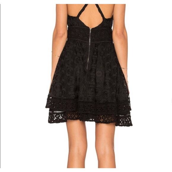 NWT Lovers + Friends x REVOLVE Moon Dance Lace Fit and Flare Mini Dress NWT | S - Picture 3 of 11
